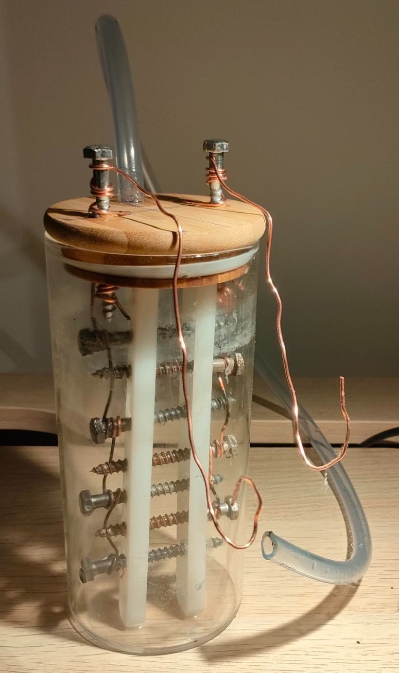 My homemade hydrogen generator design, The Elephant